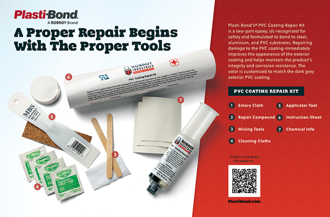 Plasti-Bond PVC-Coating Repair Kit Mailer