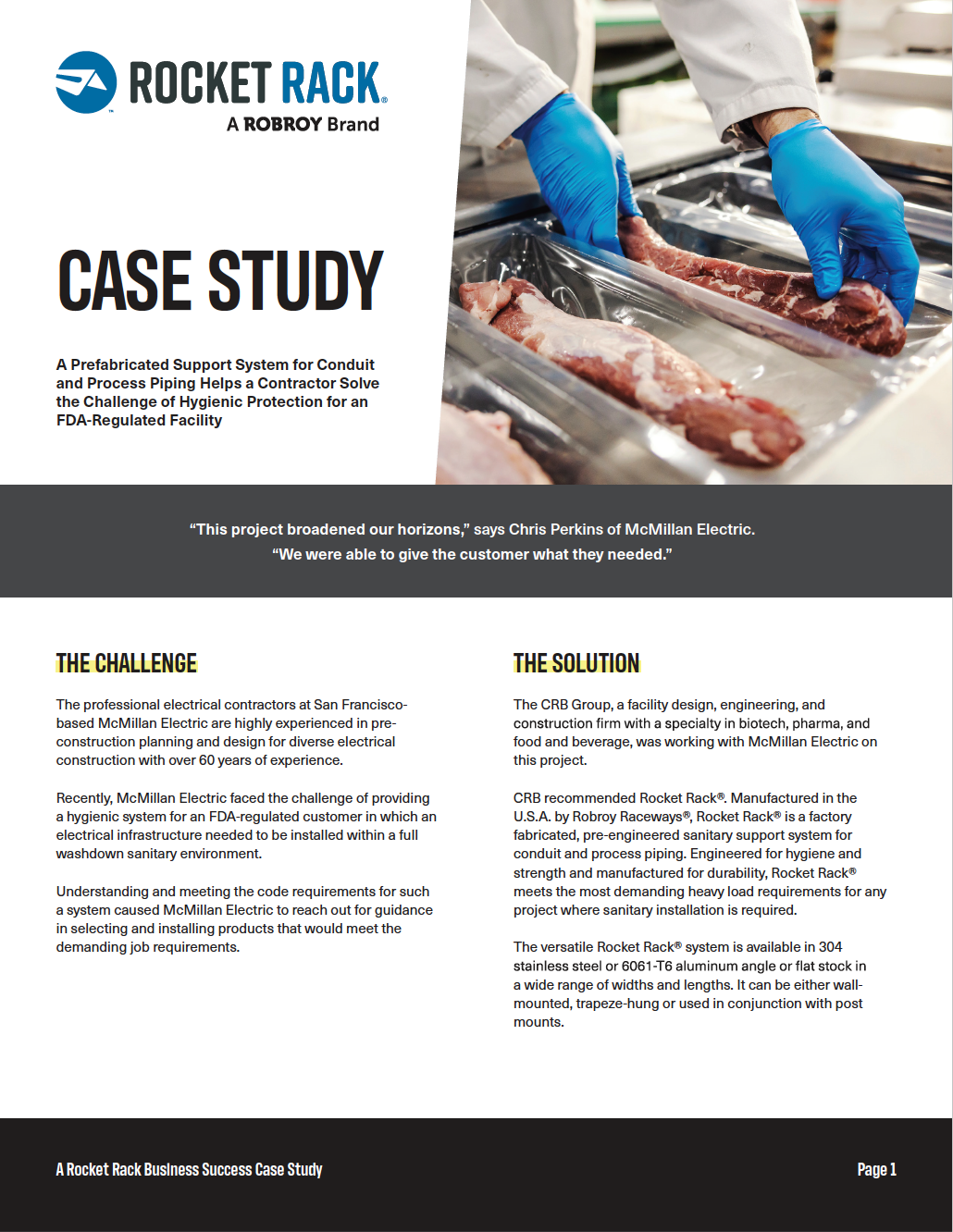 Rocket Rack®️ Case Study – November 2021 cover