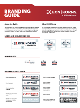 ECN/Korns Brand Guidelines Thumbnail