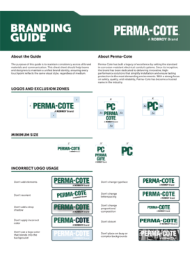 Perma-Cote Brand Guideline Thumbnail