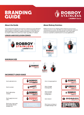 Robroy Stainless Brand Guideline Thumbnail